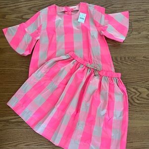J.Crew kids/ Crew cuts matching set. Size 14. NWT